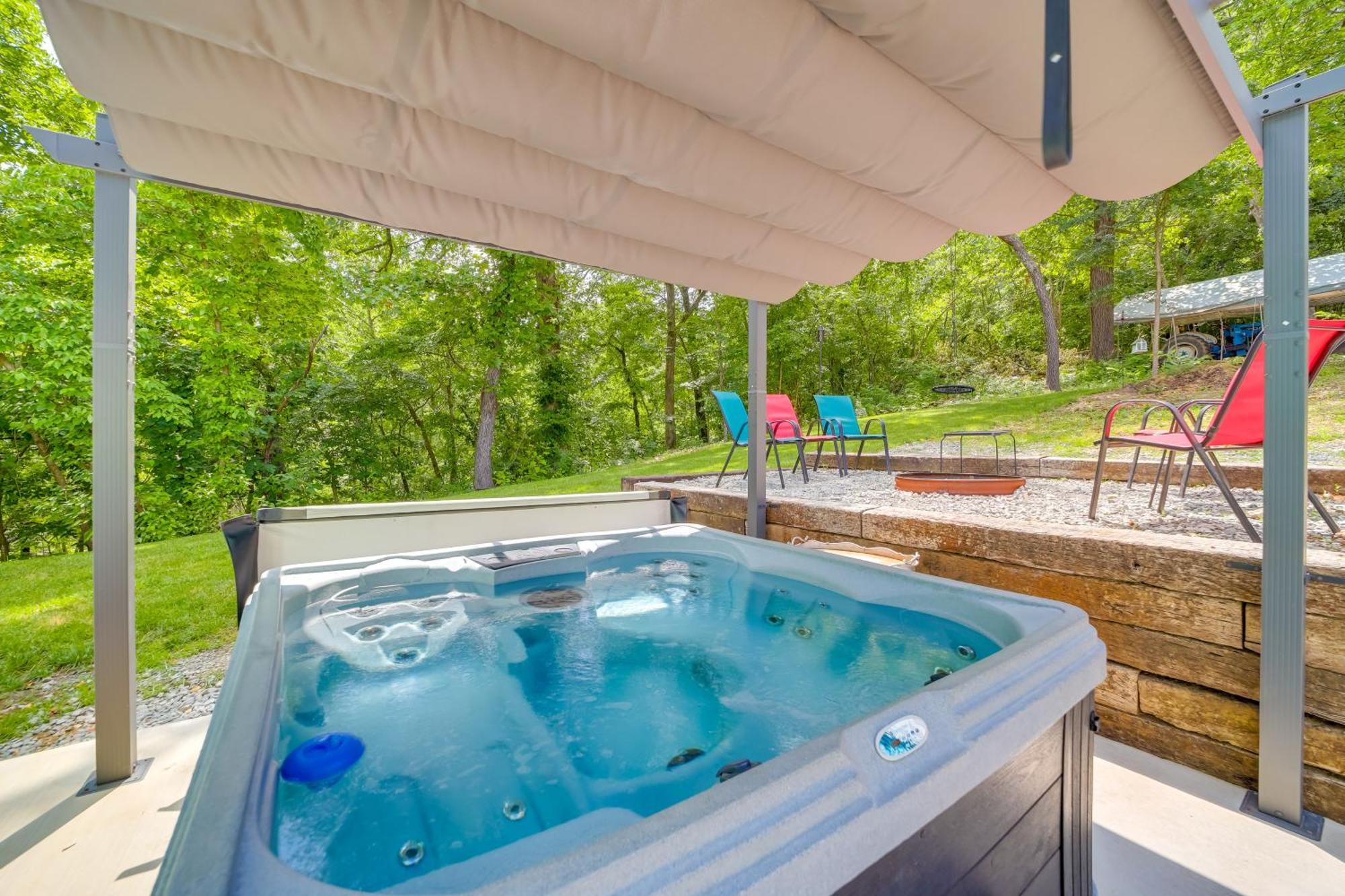 Cozy Eucha Cottage At Grand Lake With Hot Tub! Exteriör bild
