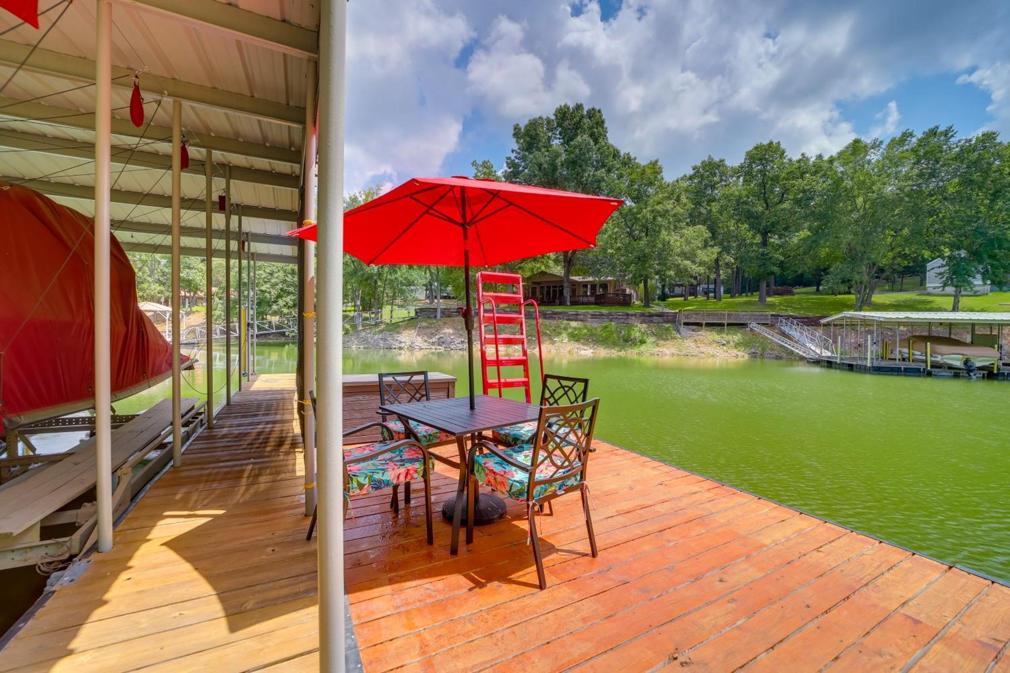 Cozy Eucha Cottage At Grand Lake With Hot Tub! Exteriör bild