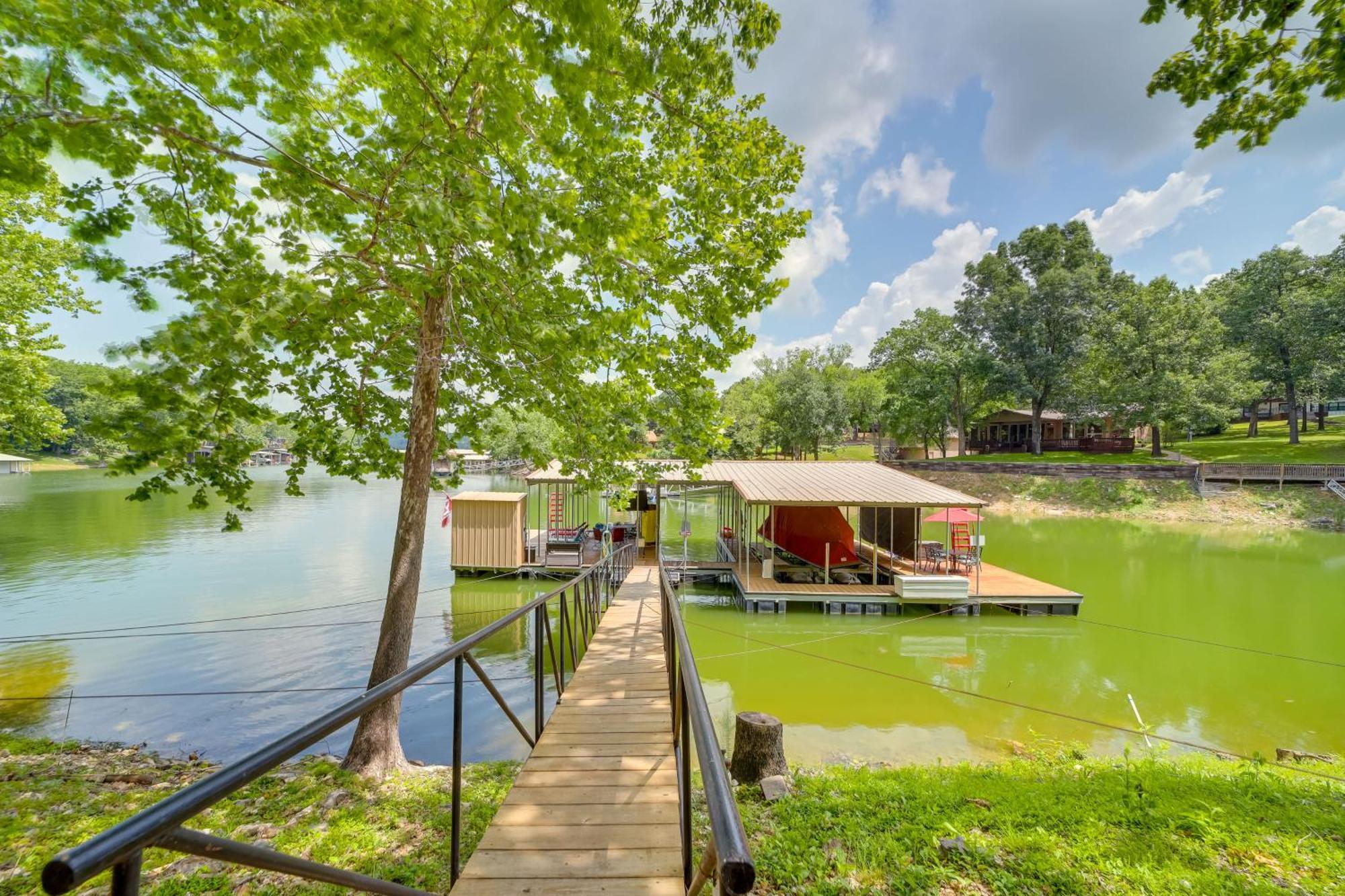 Cozy Eucha Cottage At Grand Lake With Hot Tub! Exteriör bild